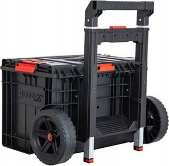 Сет кутии за алат Qbrick System Pro Set 6, 39L, со тркала, повеќебојна