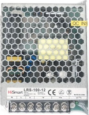 Furnizues energjie ExtraDigital LRS-100-12, 12V 8.5A 100W, i bardhë