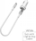 Karikues makine Borofone BZ2, 2x USB A 2.4A, me kabllo Lightning, i bardhë