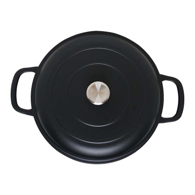 Tene gize Zyle ZY030CBKI, 30 cm, 3.5 L, e zezë