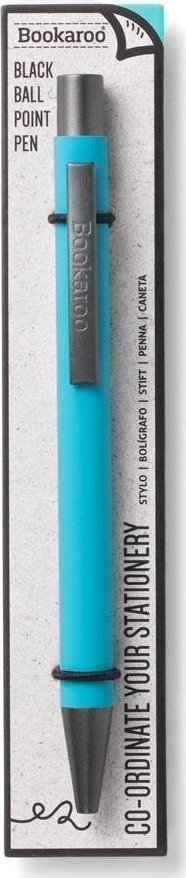 Stilolaps IF Bookaroo Turquoise Pen, bojë e zezë, trup ngjyrë turke