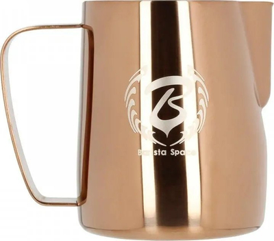 Kannë qumështi Barista Space, 600 ml, çelik inox, rozë gold