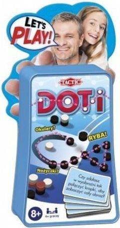 Loja me shoqni TACTIC Let’s Play DOTi 54840, për 8 vjeç e sipër, e vogël për tu marrë me vete, shumëngjyrëshe