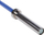Shufër olimpike HMS GA68 Straight Bar, 8kg, 50mm, blu