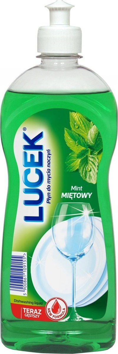 Lëng enësh Lucek Mint, aromë mente, 500 ml, jeshile
