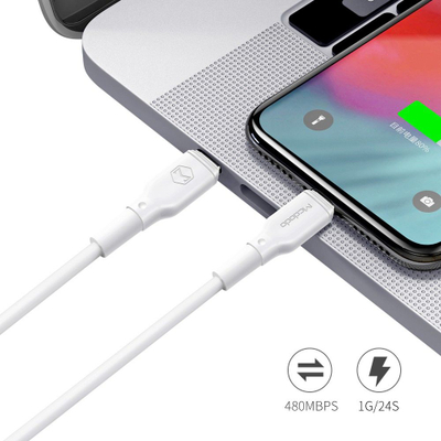 Kabllo karikimi Mcdodo PD, USB C në Lightning, 20W, e bardhë