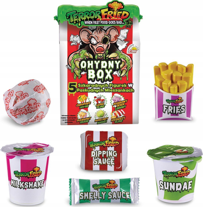 Set lodrash COBI Terror Fried Hideous Box 08094, 5 skelet goca-çuna