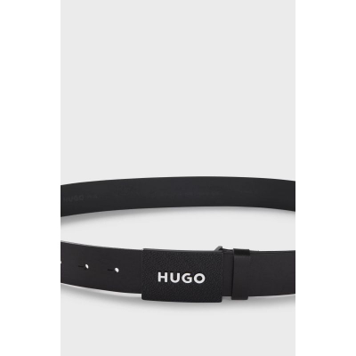 Rrip lëkure Hugo Gilao Z Sz35 50536879, lëkurë natyrale, i zi
