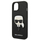 Mbulesë telefoni Karl Lagerfeld PU Saffiano Karl Head për iPhone 14, e zezë