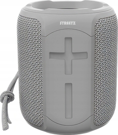 Altoparlant Bluetooth STREETZ S300, IPX7, bateri 10 orëshe, gri