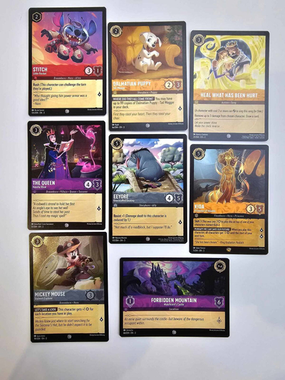 Pako booster me letra Disney Lorcana Into the Inklands, 12 letra, sleeved