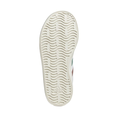 Патики за деца Adidas VL Court 3.0 Jr IH4952, природна кожа, затворање со леплива лента, бели