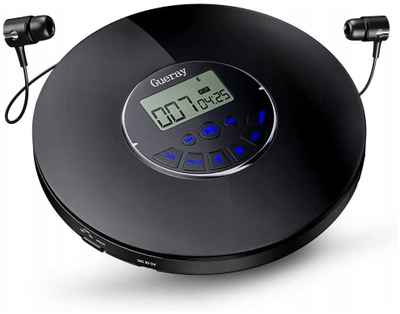 CD player portativ Reflexion PCD400, CD CD-R CD-RW, ngjyrë e zezë