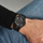 Orë për meshkuj Casio, e zezë