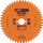 Disk sharrë për hekur CMT 226.048.08M, 210mm, vrimë 30mm, portokalli
