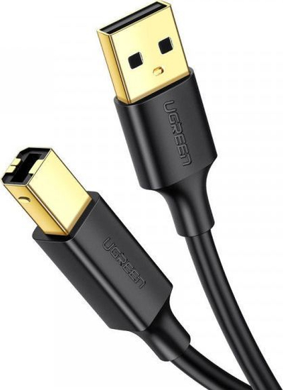 Kabllo printeri Ugreen, USB, 5 m, e zezë