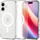 Mbulesë telefoni Spigen Ultra Hybrid MagSafe për iPhone 17, transparente, e bardhë
