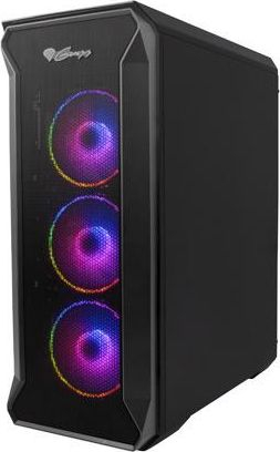 Kuti kompjuteri Genesis IRID 505 ARGB V2, midi tower, 4 ventilatorë 120mm ARGB, e zezë
