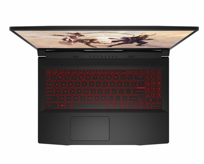 Laptop MSI Gaming GF66 11UC-864XPL Katana, 15.6'', Intel Core i7, 16GB RAM, 512GB SSD, NVIDIA GeForce RTX 3050, i zi