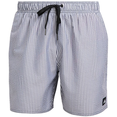 Шорц за пливање adidas Stripey Classics M IL4020, рециклиран полиестер, брзо сушење, сив