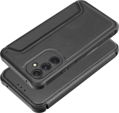 Këllëf telefoni OEM Razor për Samsung Galaxy A54 5G, tip libër, me xhep karte, ngjyrë e zezë