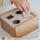 Lodër edukative druri Label Label Shape Sorting Box, puzzle forme, shumëngjyrëshe