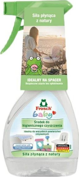 Spruco pastrues higjenik për bebe Frosch Baby, 300 ml, pH neutral, i tejdukshëm