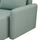 Sofa-Shtrat këndore Proton 225×94×70 Hcm (HM3272.06), gjelbër