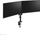 Mbajtës tavoline Neomounts DS60-425BL2, për 2 monitorë 17"-27", VESA 75x75 100x100, i zi