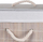 Shportë rrobash Bamboo Laundry Basket, bambu, 40x30x60cm, gri