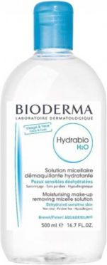 Мицеларна вода Биодерма Хидрабио H2O, за дехидрирана и чувствителна кожа, 500 ml