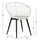 Kolltuk Ariadne 63x56x80Hcm (HM8001.21), bardhë/ zezë