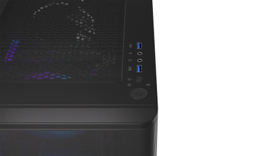 Kuti kompjuteri Endorfy Ventum 200 Solid, ATX, 7 ventilatorë, e zezë