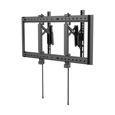 Mbajtëse muri për TV Serioux Adjustable, 37-90", 80kg, e zezë
