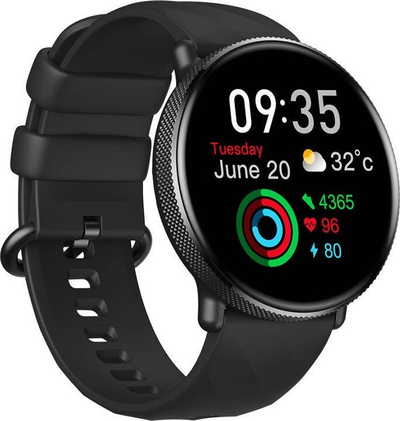 Ora e zgjuar Zeblaze GTR 3 Pro, ekran 1.43" AMOLED, IP68, e zezë