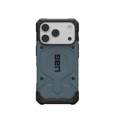 Maskë telefoni UAG Pathfinder për iPhone 17 Pro, shkon me MagSafe, e fortë si për ushtri, blu Cloud