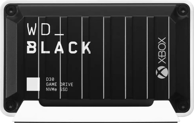 Disk i jashtëm SSD WD Black D30 Game Drive, 2TB, NVMe, për Xbox, ngjyrë e zezë