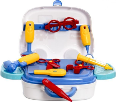 Сет доктор играчка Toy Doctor, куфер амбуланта, повеќебоен