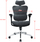 Karrige zyre Equip Ergonomic Office Chair BL SW Lite, ergonomike, me mbështetëse koke dhe krahësh, e zezë