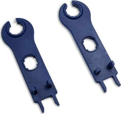 Set veglash për krimpim MC4, cangë krimpimi 2.5‑6mm², mjet zhveshës kabllosh, portokalli