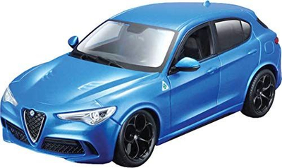 Makinë lodër Bburago B18-21086 1:24 ALFA Romeo Stelvio, e kaltër