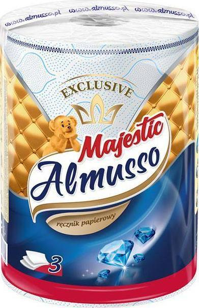 Кујнска хартија Almusso Majestic XL, 40m, 3 слоја, бела