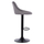 Karrige bar, kadife, me susta, 46×48.5×105 cm HM204.20, gri