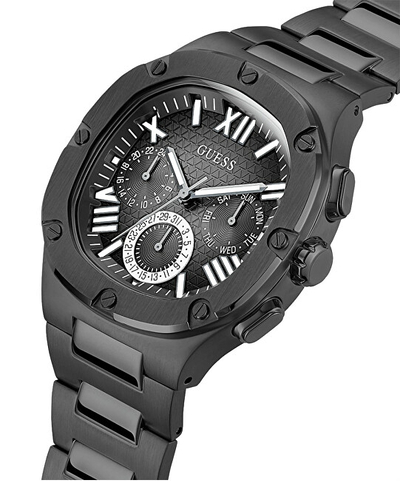 Orë për meshkuj Guess Headline GW0572G3, e zezë