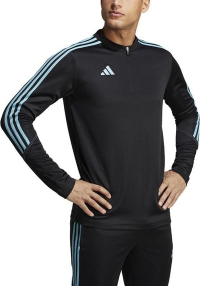 Bluzë trajnimi Adidas Tiro 23 Club M Aeroready me gjysmë zinxhir, e zezë