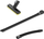 Set aksesorësh për fshesë me korrent Karcher 2.863-323.0, për pastrim makine, kompatibil me VC 4 VC 6 VC 7, i zi