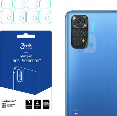 Xham mbrojtës për kamerë 3MK Hybrid për Xiaomi Redmi Note 11S 4G