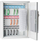 Kabinet çelësash WEDO 102 62137, 21 çelësa, dry elektronik, gri e çelët