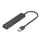 HUB USB Vention 5 me 1, USB 3.2 Gen2 10Gbps, kabllo 0.15m, i zi