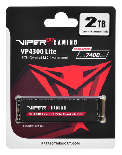 Patriot Viper VP4300 Lite - SSD - 2 TB - gaming - PCIe 4.0 x4 (NVMe)